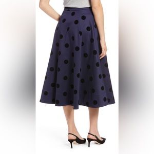 1901 Circle Dot Midi Skirt- Circle skirt with a retro feel!